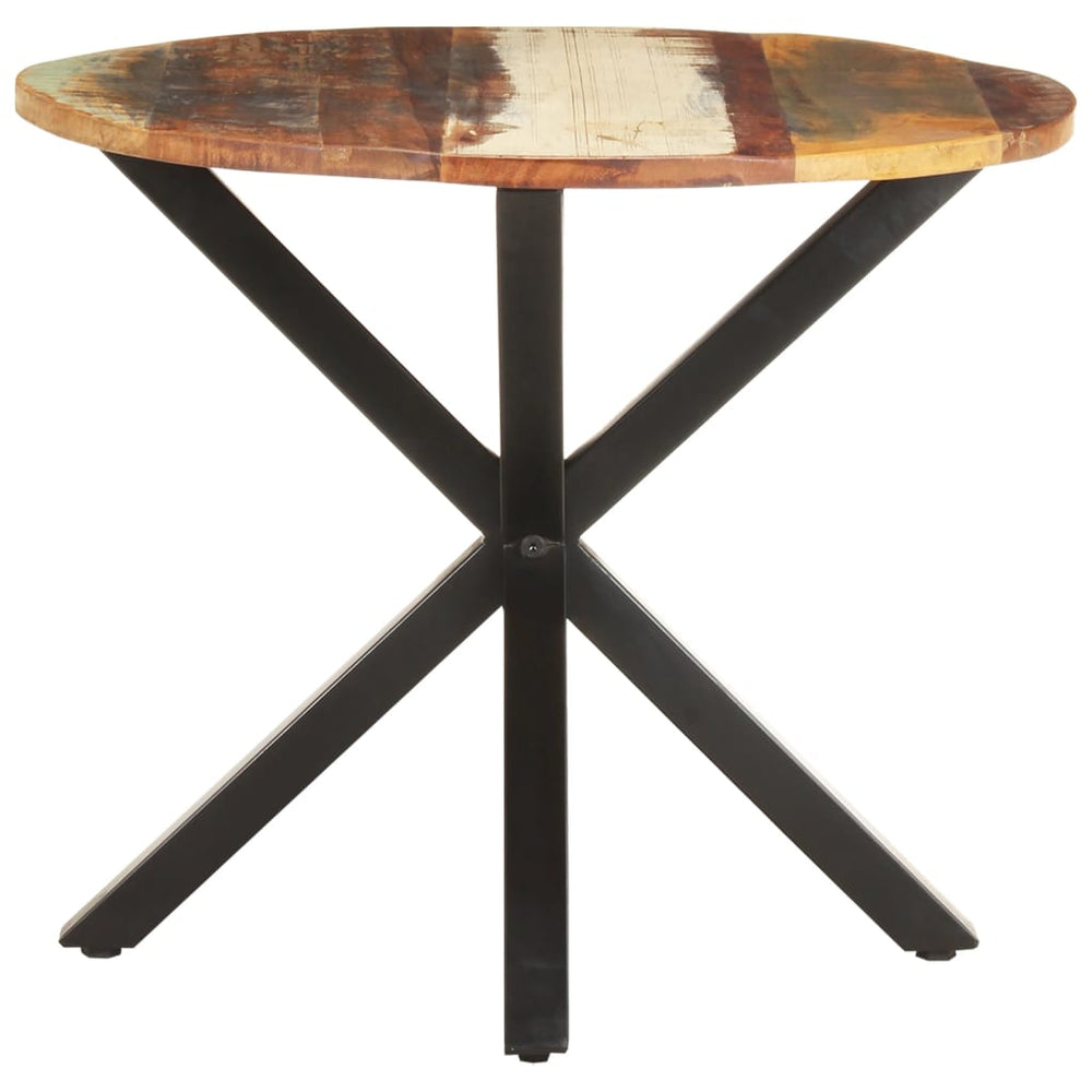 Bijzettafel 68x68x56 cm massief gerecycled hout MeubelReus