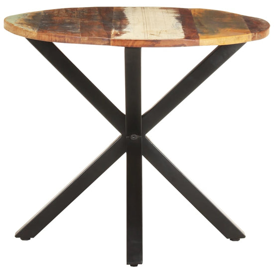 Bijzettafel 68x68x56 cm massief gerecycled hout MeubelReus