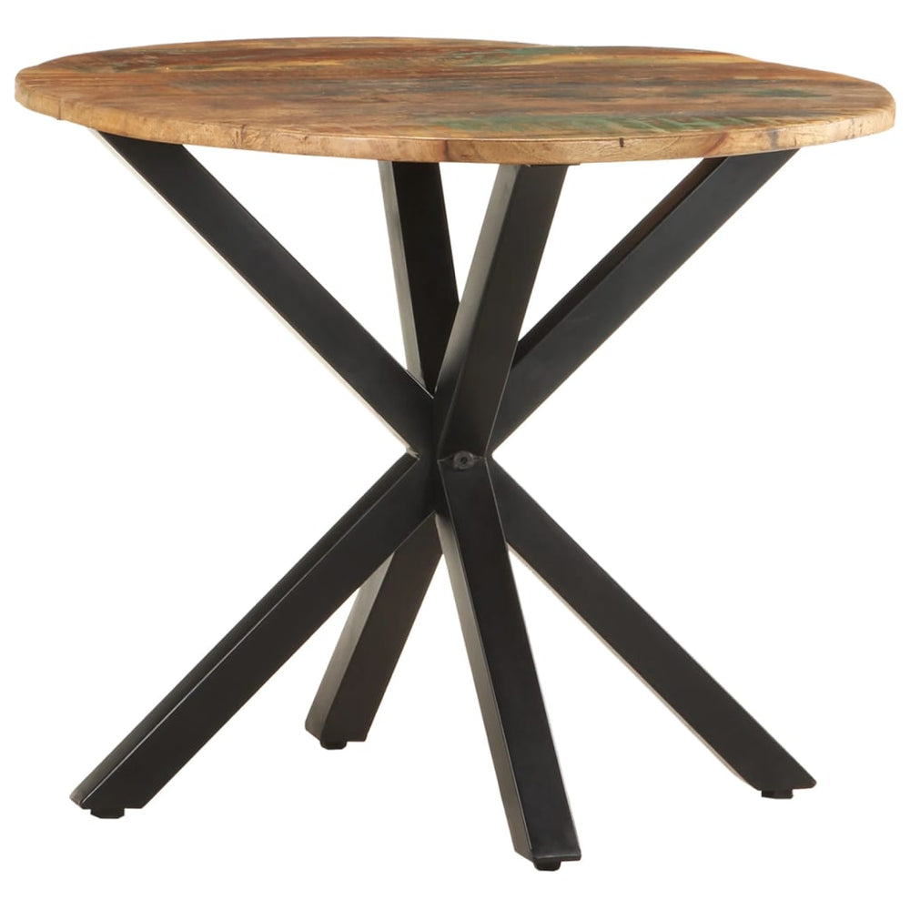 Bijzettafel 68x68x56 cm massief gerecycled hout MeubelReus