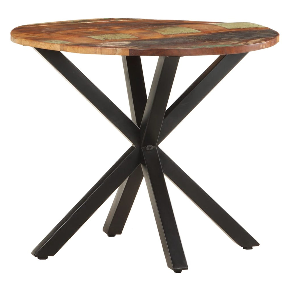 Bijzettafel 68x68x56 cm massief gerecycled hout MeubelReus
