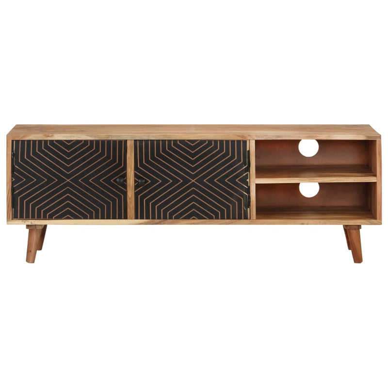 Tv-meubel 115x30x39 cm massief acaciahout MeubelReus