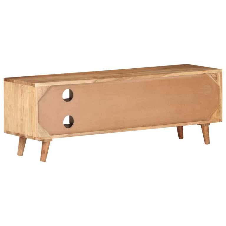 Tv-meubel 115x30x39 cm massief acaciahout MeubelReus