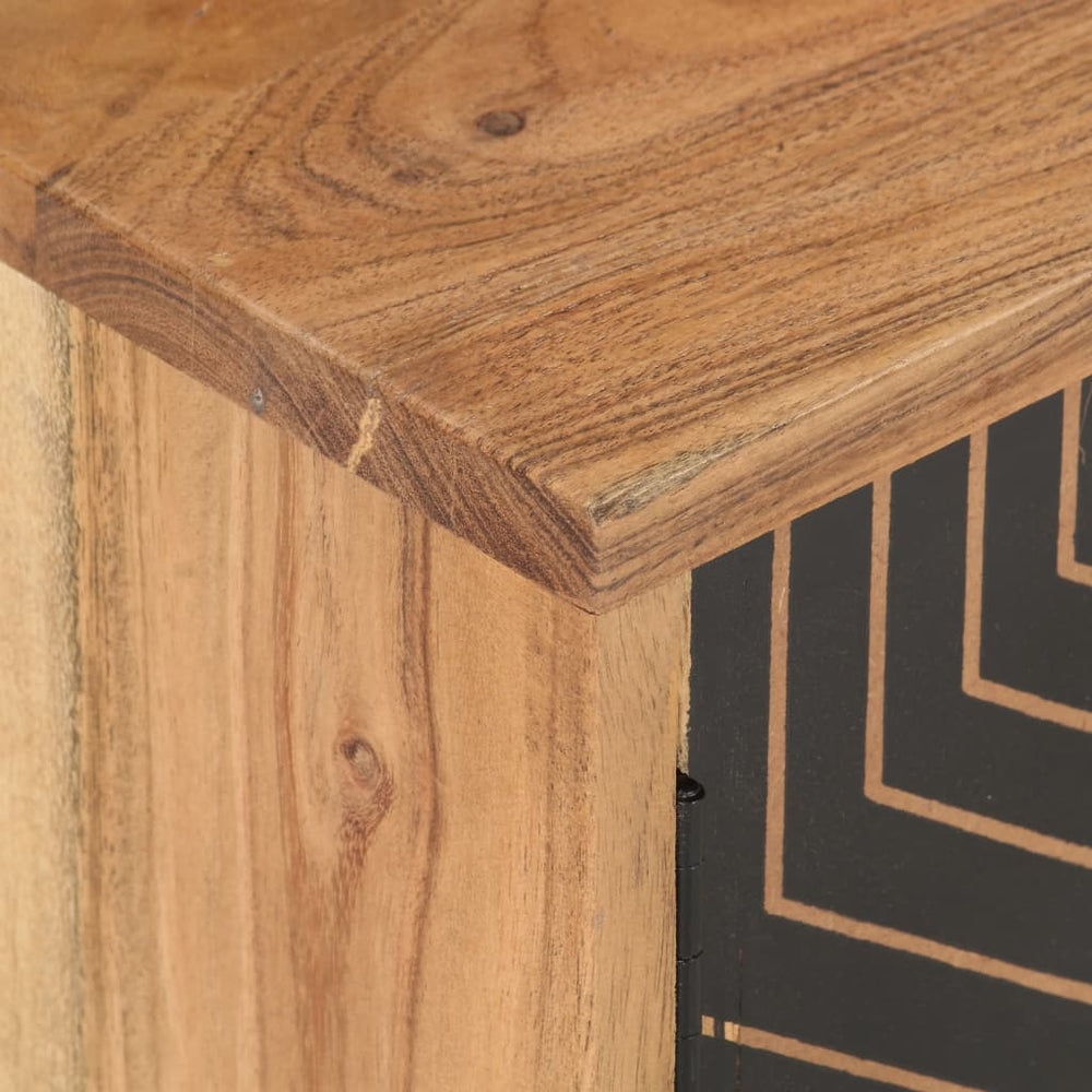 Tv-meubel 115x30x39 cm massief acaciahout MeubelReus