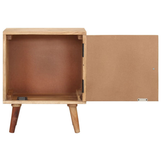 Nachtkastje 40x30x50 cm massief acaciahout MeubelReus