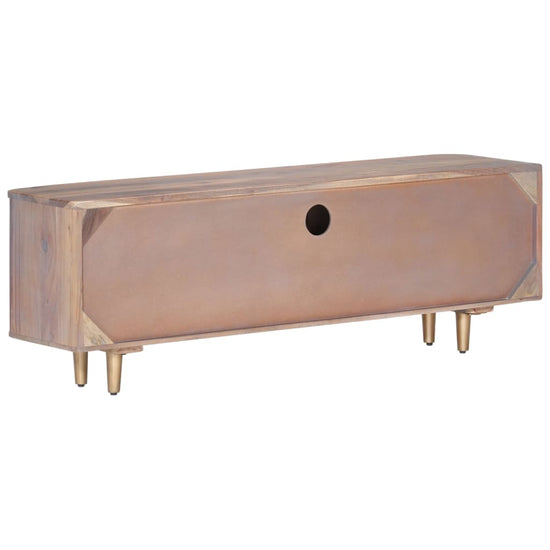 Tv-meubel 118x30x40 cm massief acaciahout MeubelReus