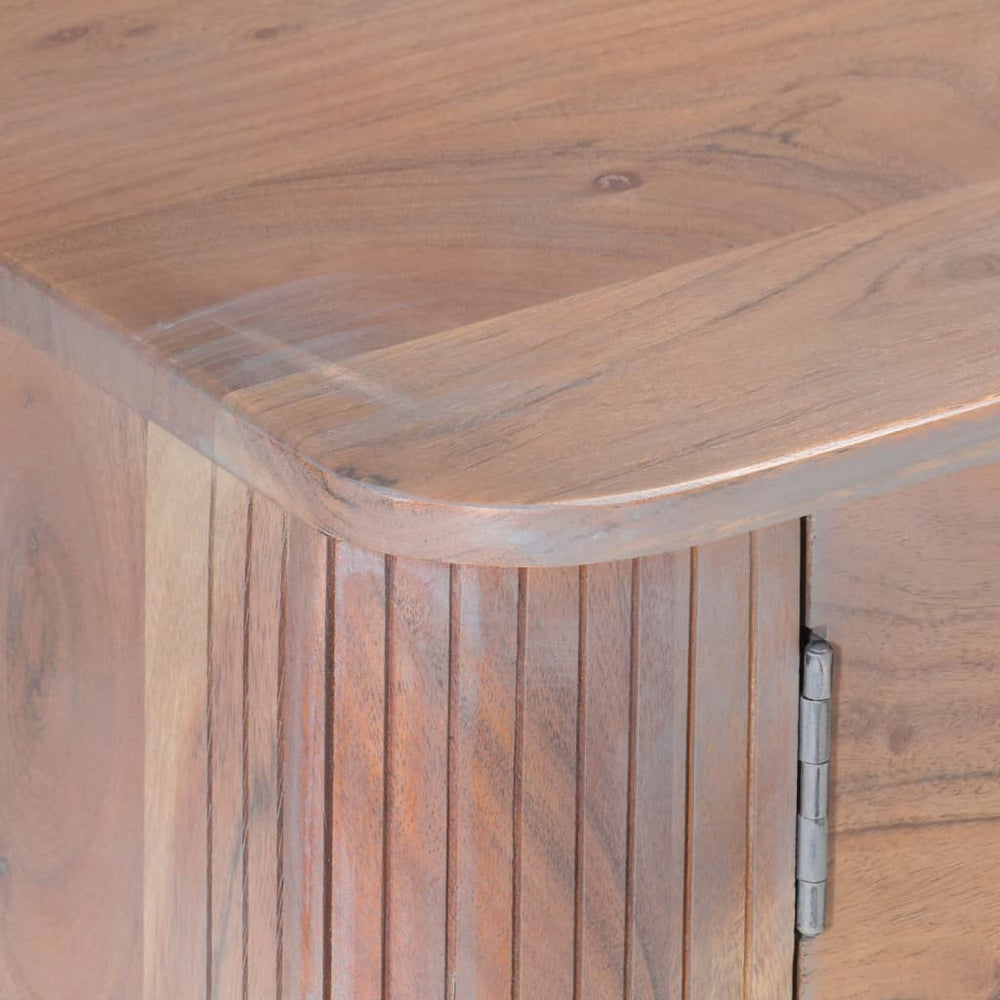 Tv-meubel 118x30x40 cm massief acaciahout MeubelReus