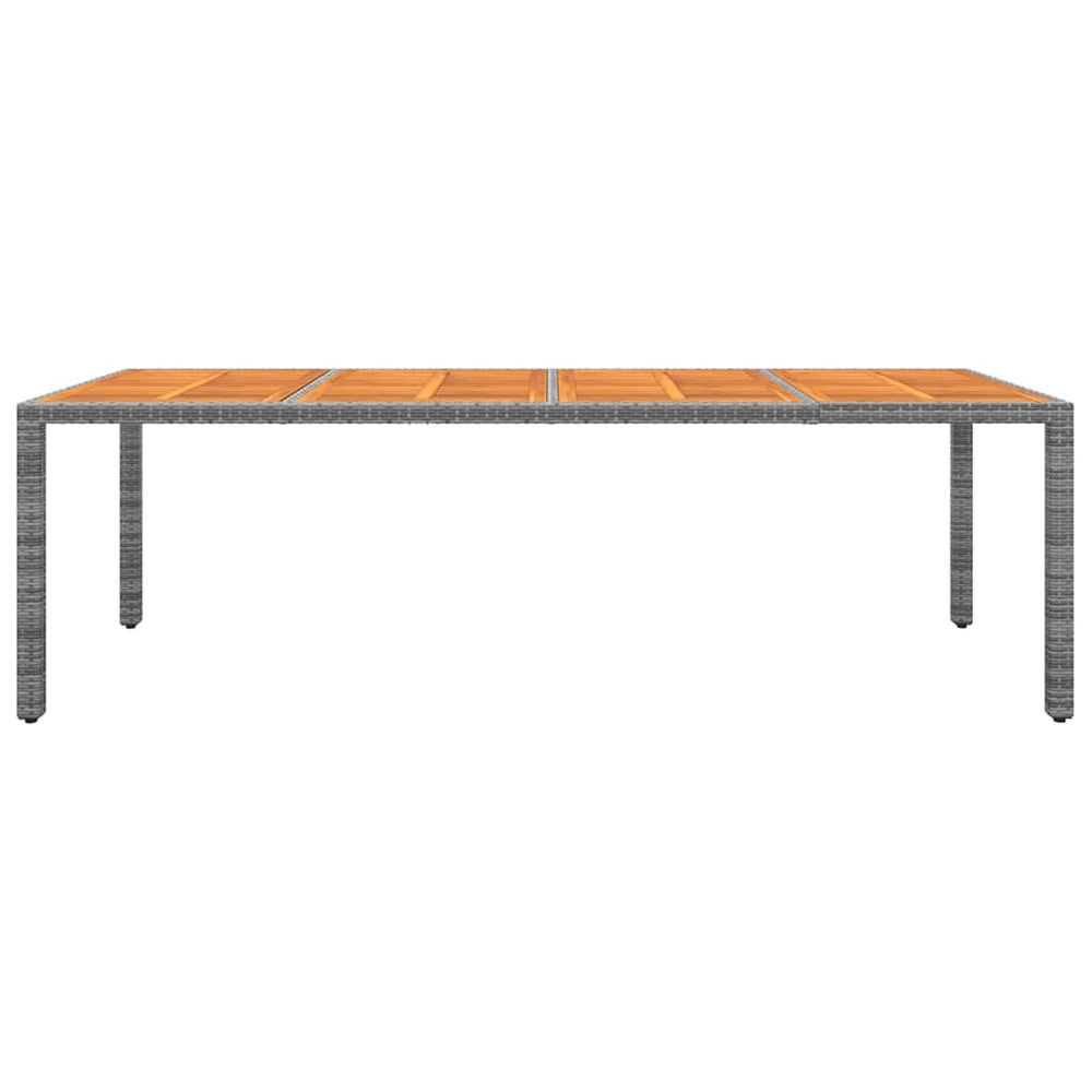 11-delige Tuinset poly rattan grijs MeubelReus