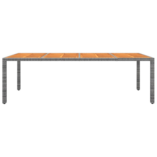 11-delige Tuinset poly rattan grijs MeubelReus