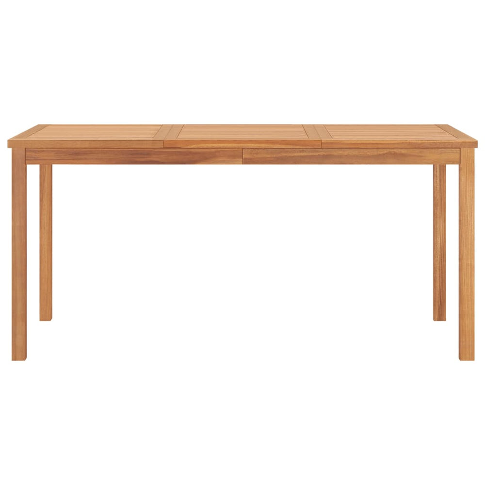 Tuintafel 160x80x77 cm massief teakhout MeubelReus