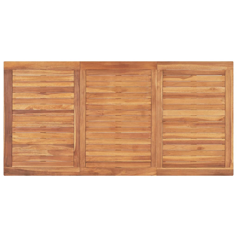 Tuintafel 160x80x77 cm massief teakhout MeubelReus