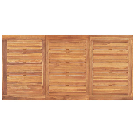 Tuintafel 160x80x77 cm massief teakhout MeubelReus