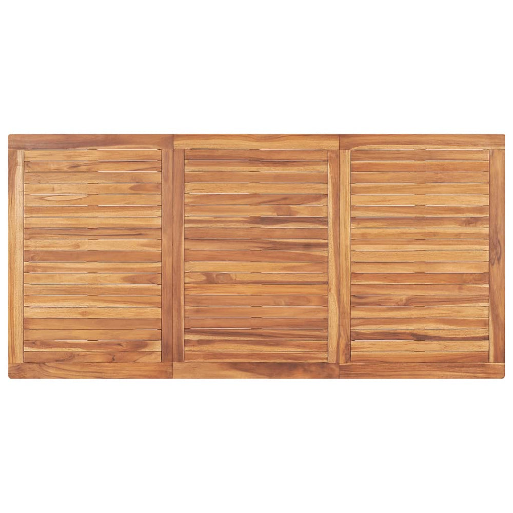 Tuintafel 180x90x77 cm massief teakhout MeubelReus