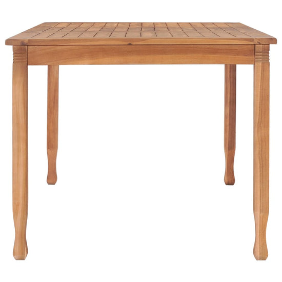 Tuintafel 150x90x75 cm massief teakhout MeubelReus