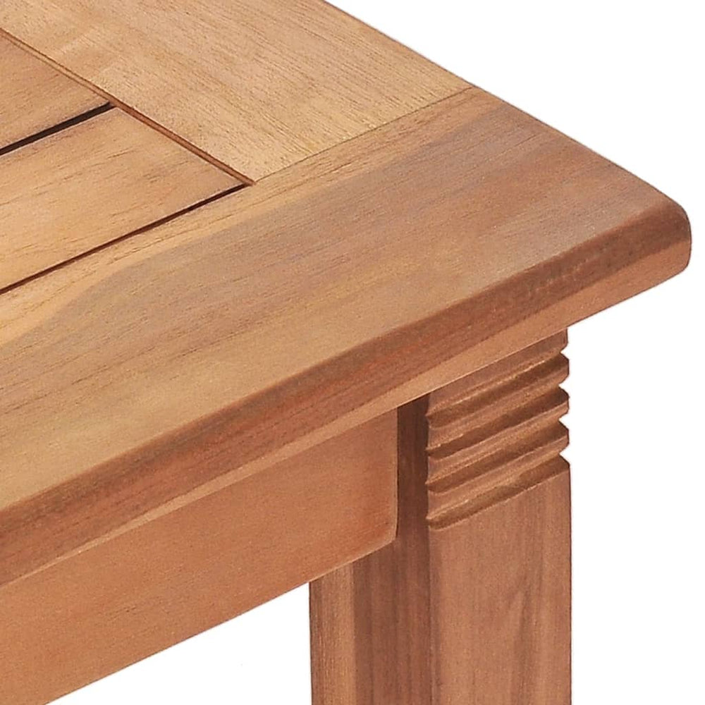 Tuintafel 150x90x75 cm massief teakhout MeubelReus