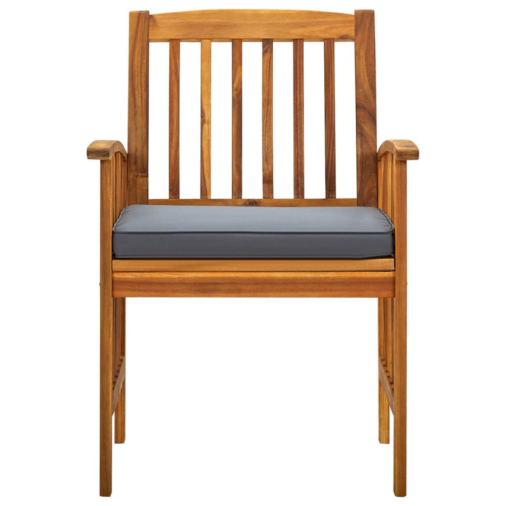 9-delige Tuinset met kussens massief acaciahout MeubelReus