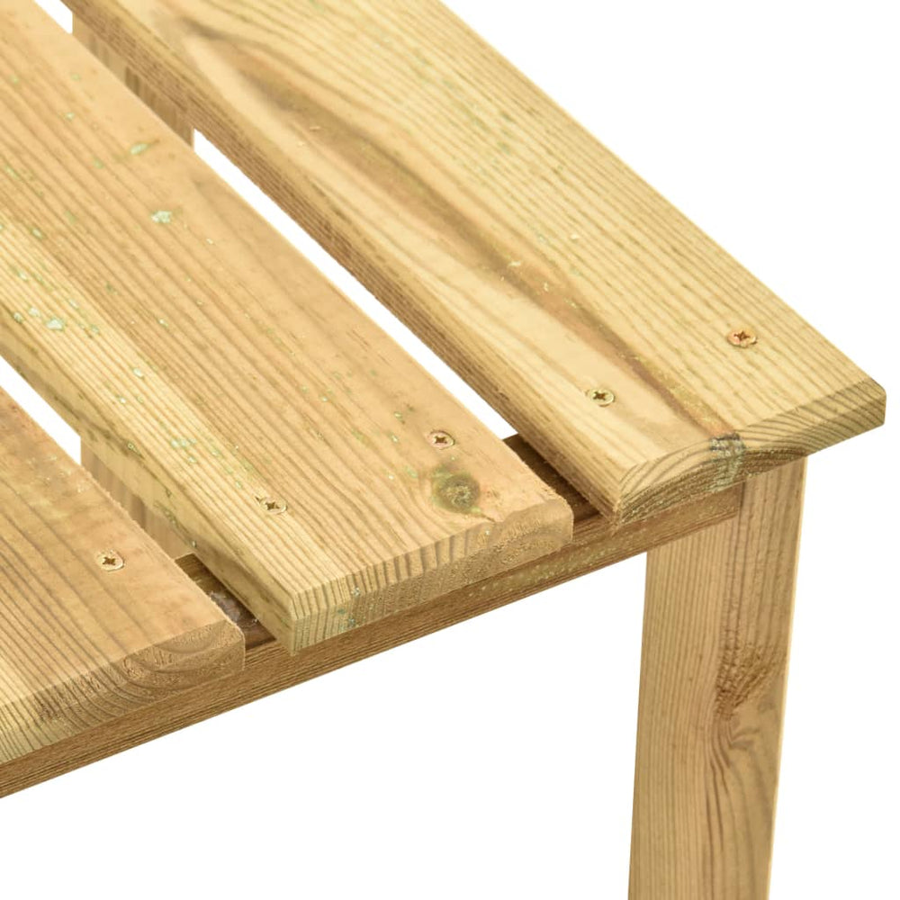 Bijzettafel voor ligbed 30x30x26 cm geïmpregneerd grenenhout MeubelReus