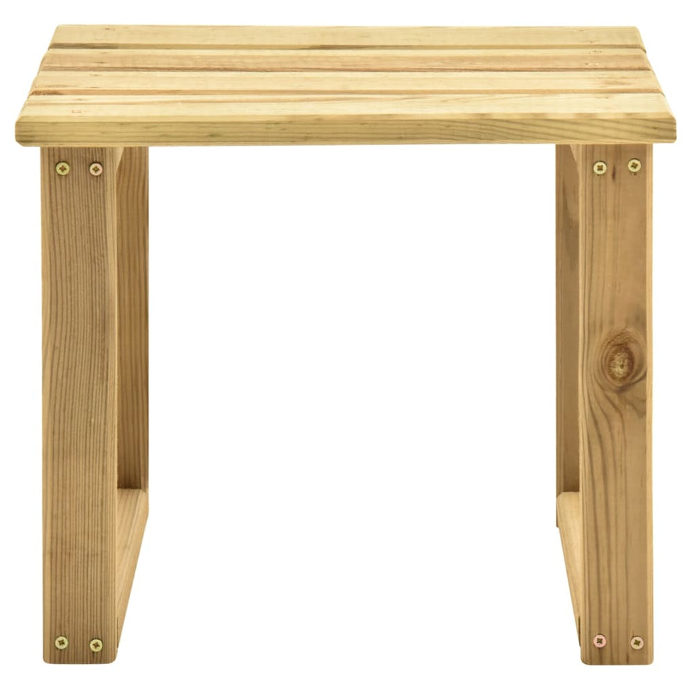 Ligbed met tafel geïmpregneerd grenenhout MeubelReus