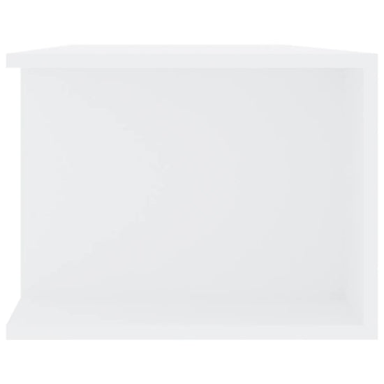 Tv-meubel met LED-verlichting 135x39x30 cm wit MeubelReus