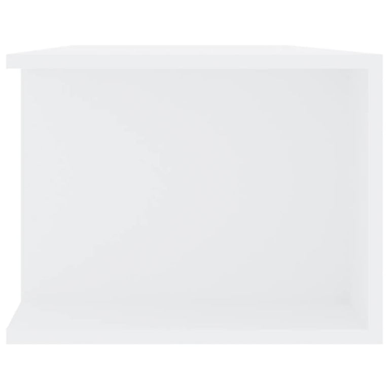 Tv-meubel met LED-verlichting 135x39x30 cm wit MeubelReus