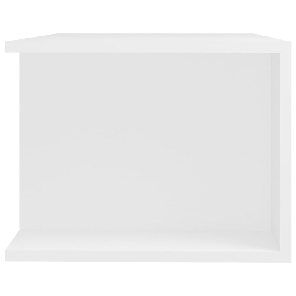 Tv-meubel met LED-verlichting 90x39x30 cm wit MeubelReus
