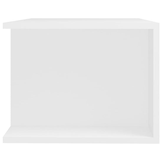 Tv-meubel met LED-verlichting 90x39x30 cm wit MeubelReus
