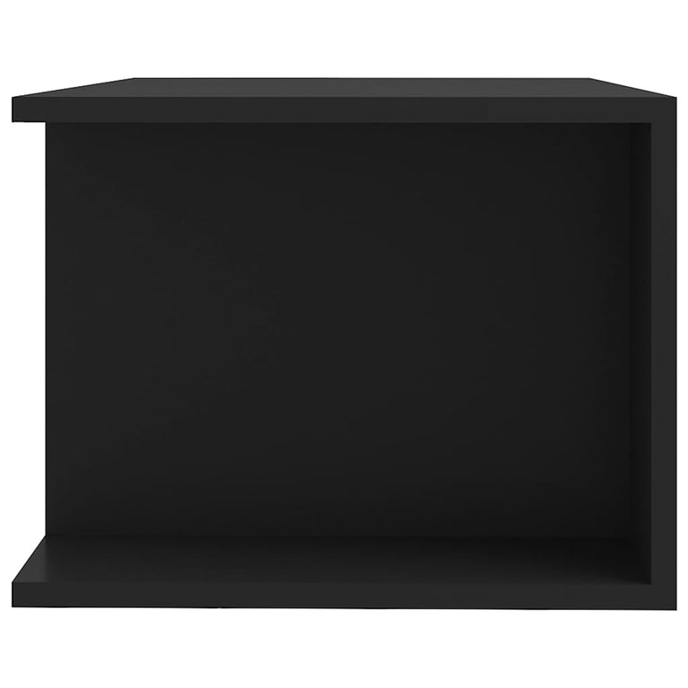 Tv-meubel met LED-verlichting 90x39x30 cm zwart MeubelReus