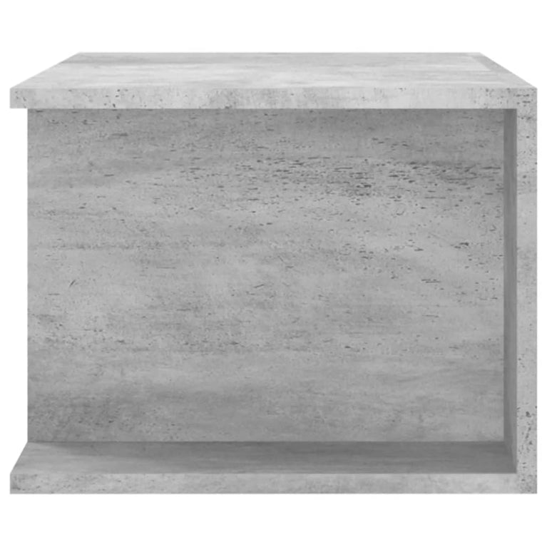 Tv-meubel met LED-verlichting 90x39x30 cm betongrijs MeubelReus