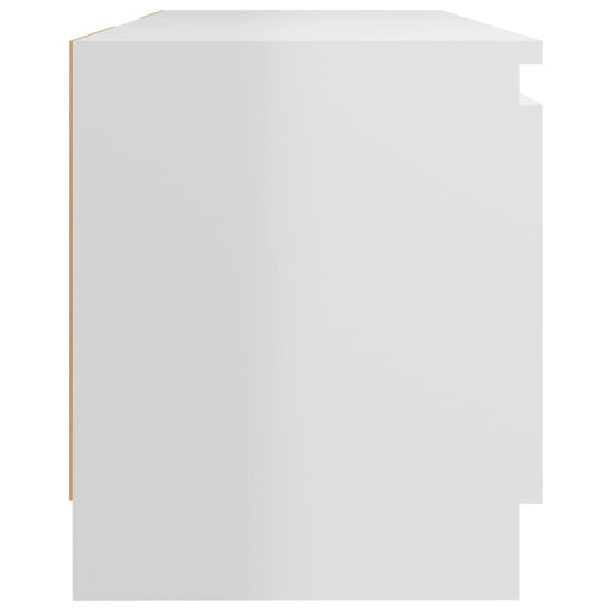 Tv-meubel met LED-verlichting 120x30x35,5 cm hoogglans wit MeubelReus