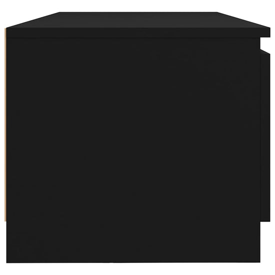 Tv-meubel met LED-verlichting 140x40x35,5 cm zwart MeubelReus
