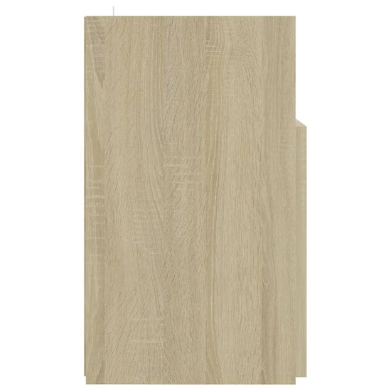 Tv-meubel met LED-verlichting 120x30x50 cm sonoma eikenkleurig MeubelReus
