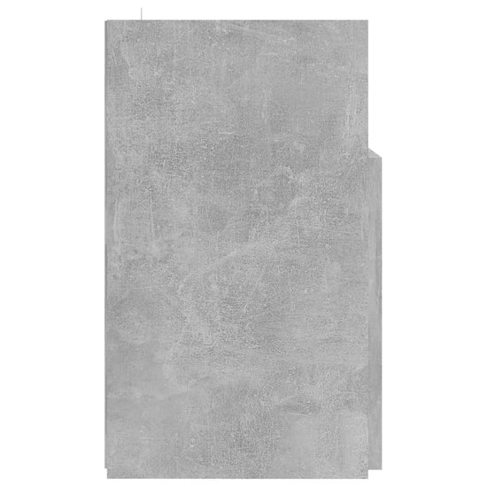 Tv-meubel met LED-verlichting 120x30x50 cm betongrijs MeubelReus