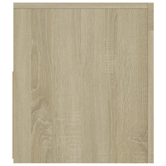 Tv-meubel met LED-verlichting 120x35x40 cm sonoma eikenkleurig MeubelReus