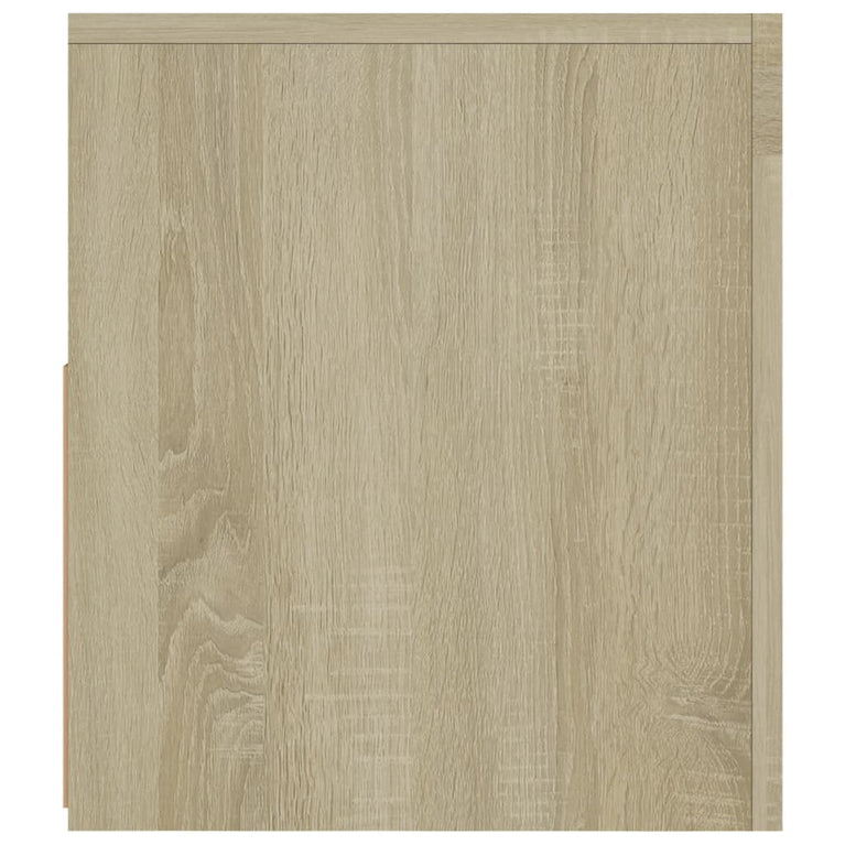Tv-meubel met LED-verlichting 120x35x40 cm sonoma eikenkleurig MeubelReus
