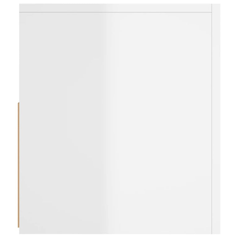Tv-meubel met LED-verlichting 120x35x40 cm hoogglans wit MeubelReus