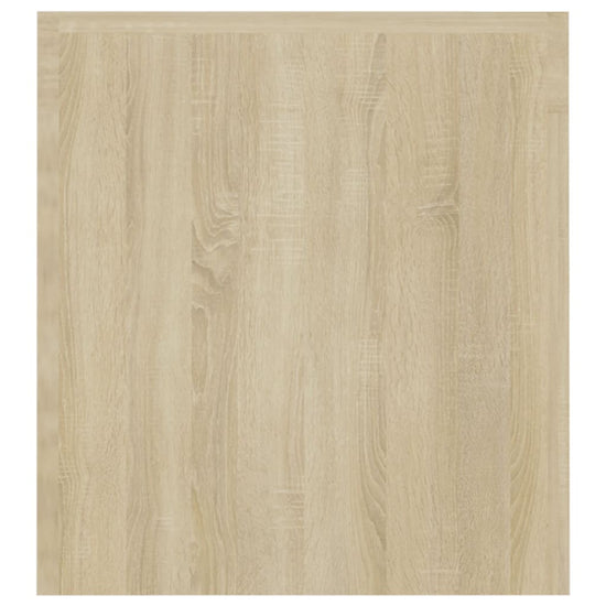 Tv-meubel met LED-verlichting 120x35x40cm sonoma eikenkleurig MeubelReus