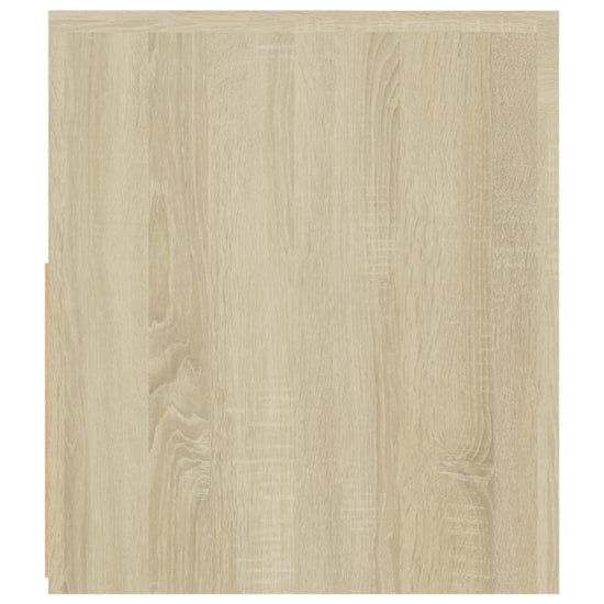 Tv-meubel met LED-verlichting 120x35x40cm sonoma eikenkleurig MeubelReus