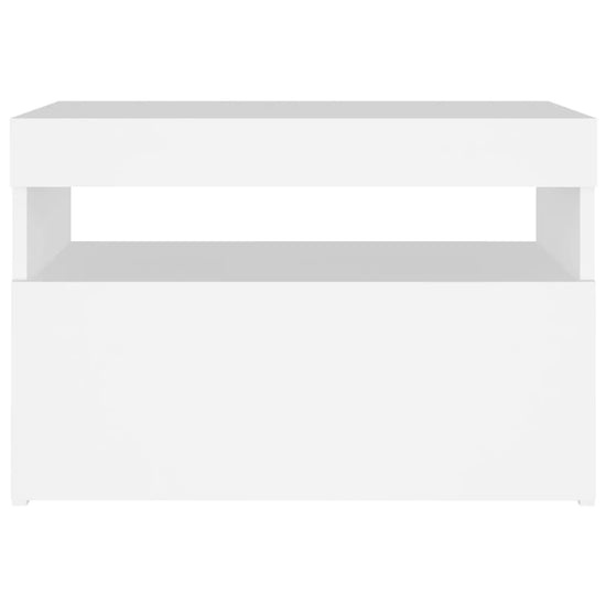 Tv-meubel met LED-verlichting 60x35x40 cm zwart MeubelReus
