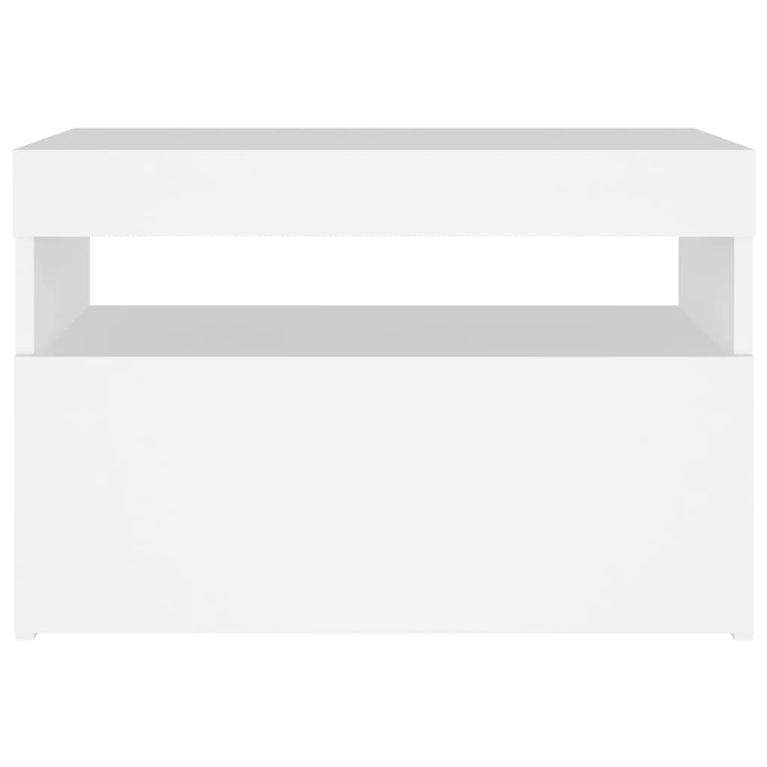 Tv-meubel met LED-verlichting 60x35x40 cm zwart MeubelReus