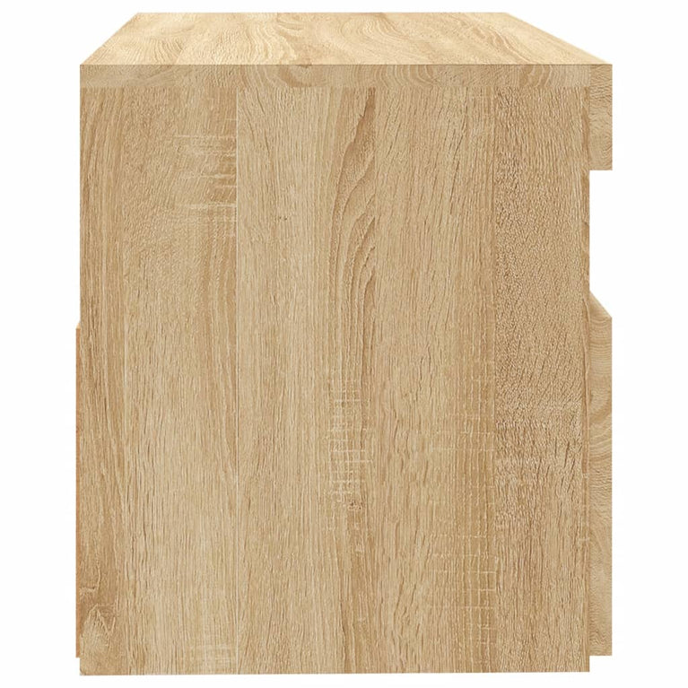 Tv-meubel met LED-verlichting 60x35x40 cm sonoma eikenkleurig MeubelReus