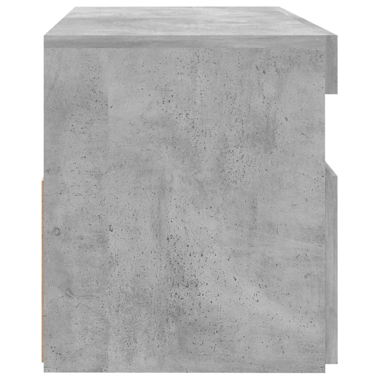 Tv-meubel met LED-verlichting 60x35x40 cm betongrijs MeubelReus