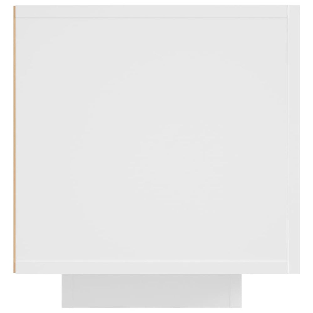 Tv-meubel met LED-verlichting 160x35x40 cm wit MeubelReus