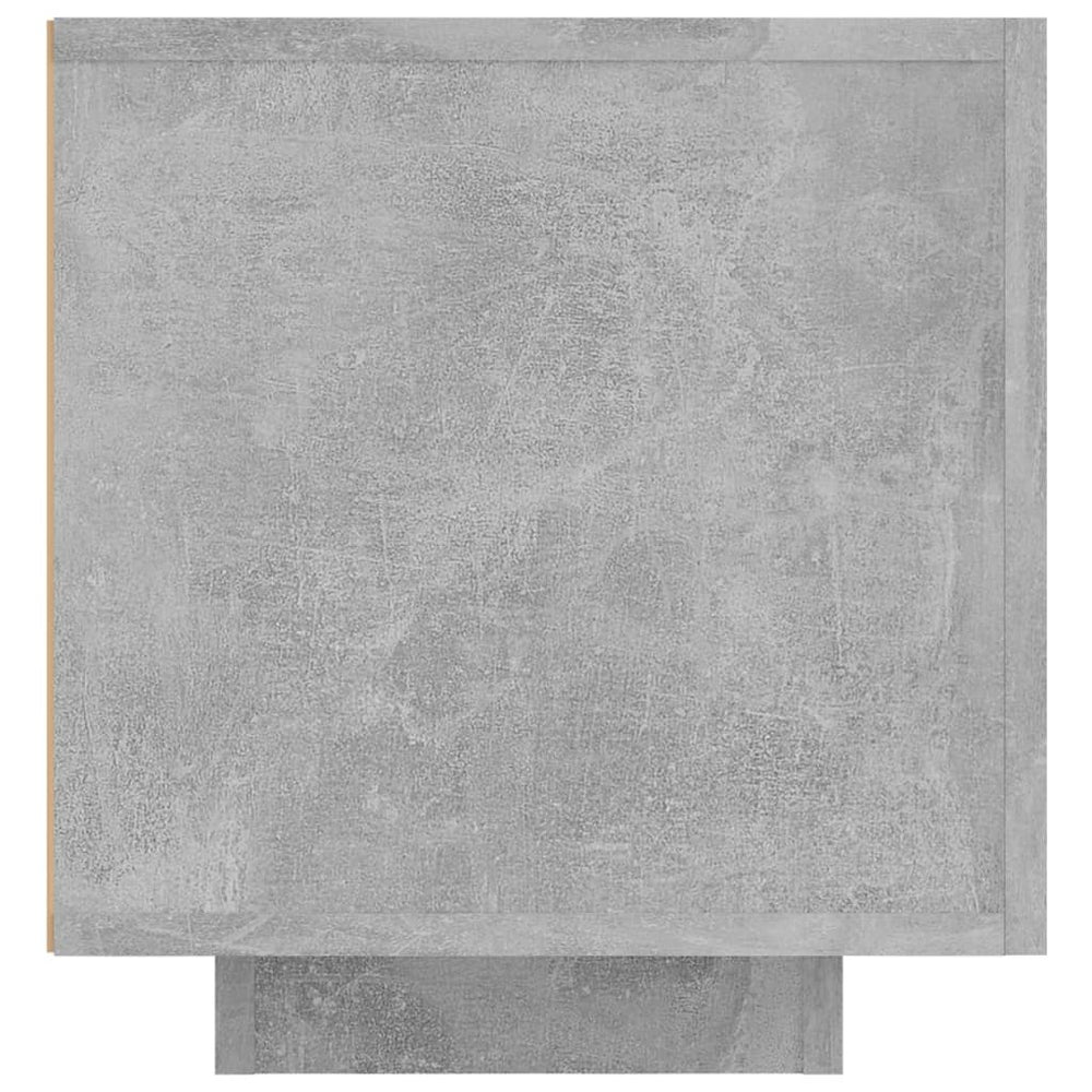 Tv-meubel met LED-verlichting 160x35x40 cm betongrijs MeubelReus
