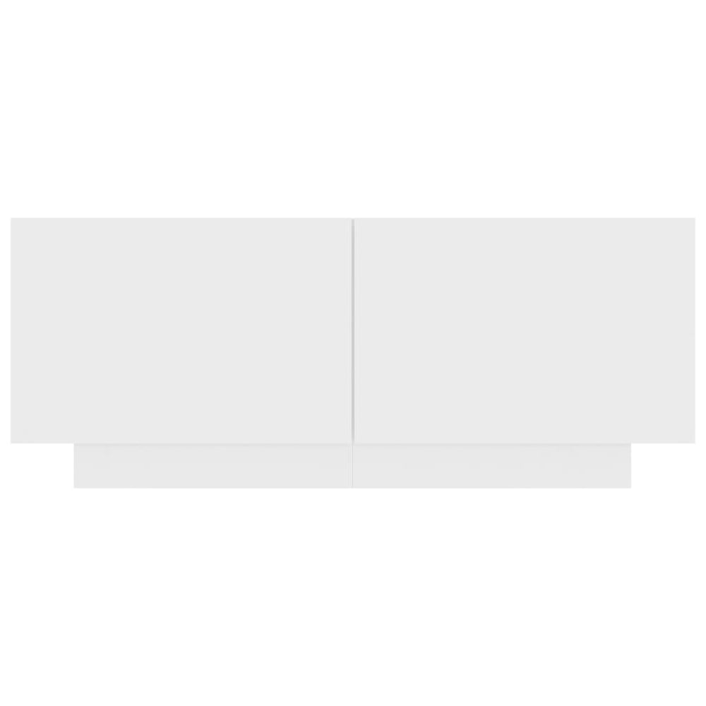 Tv-meubel 100x35x40 cm bewerkt hout wit MeubelReus