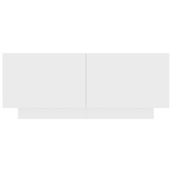 Tv-meubel 100x35x40 cm bewerkt hout wit MeubelReus