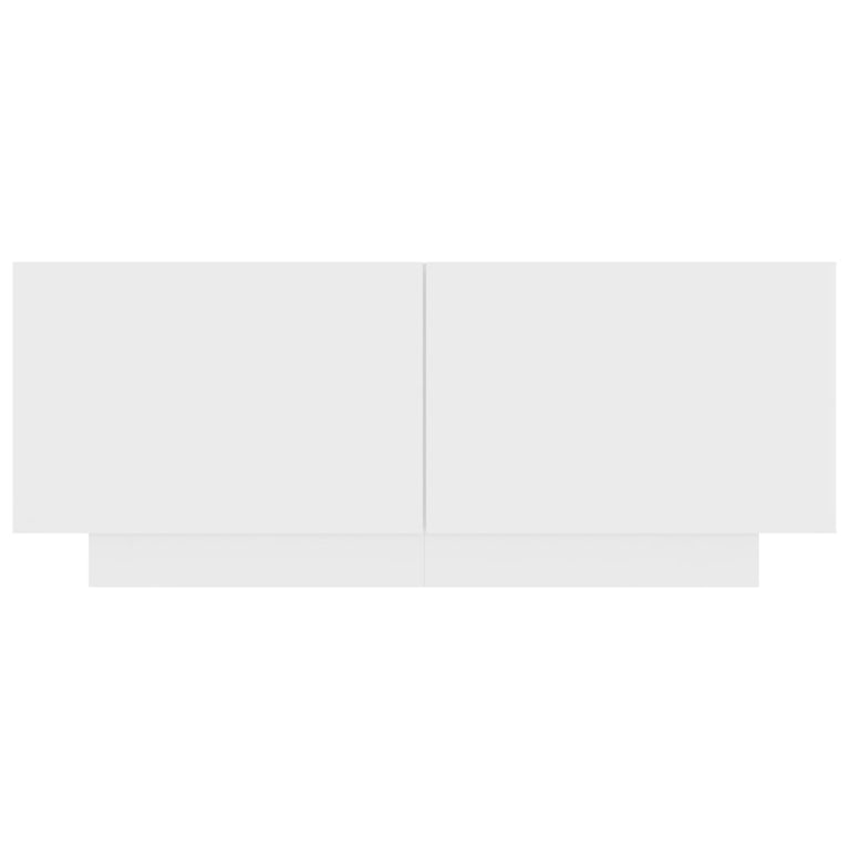 Tv-meubel 100x35x40 cm bewerkt hout wit MeubelReus