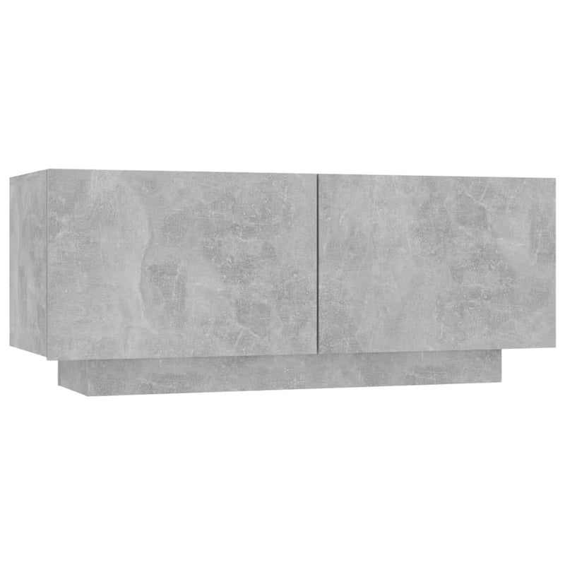 Tv-meubel 100x35x40 cm spaanplaat betongrijs MeubelReus