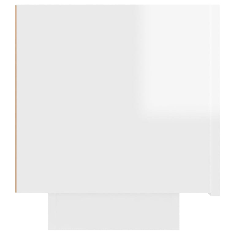 Tv-meubel 100x35x40 cm spaanplaat hoogglans wit MeubelReus