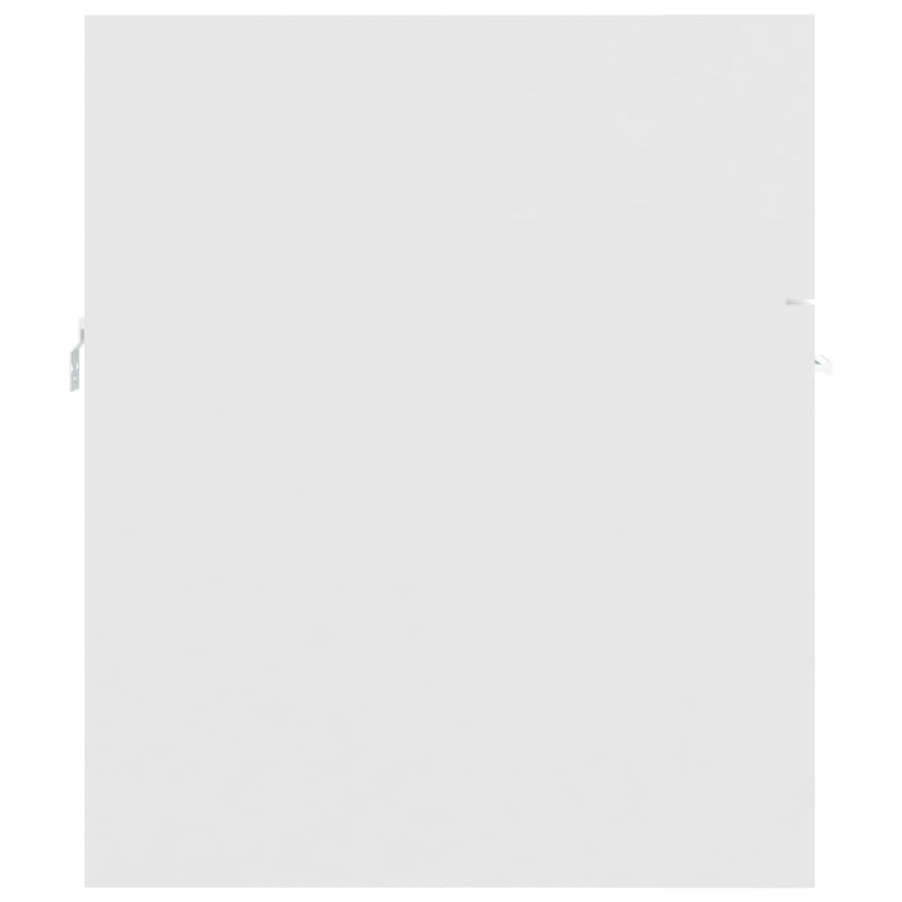 Wastafelkast 41x38,5x46 cm bewerkt hout wit MeubelReus