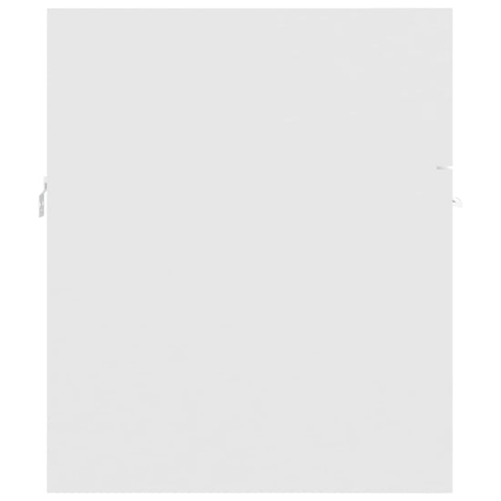 Wastafelkast 41x38,5x46 cm bewerkt hout wit MeubelReus