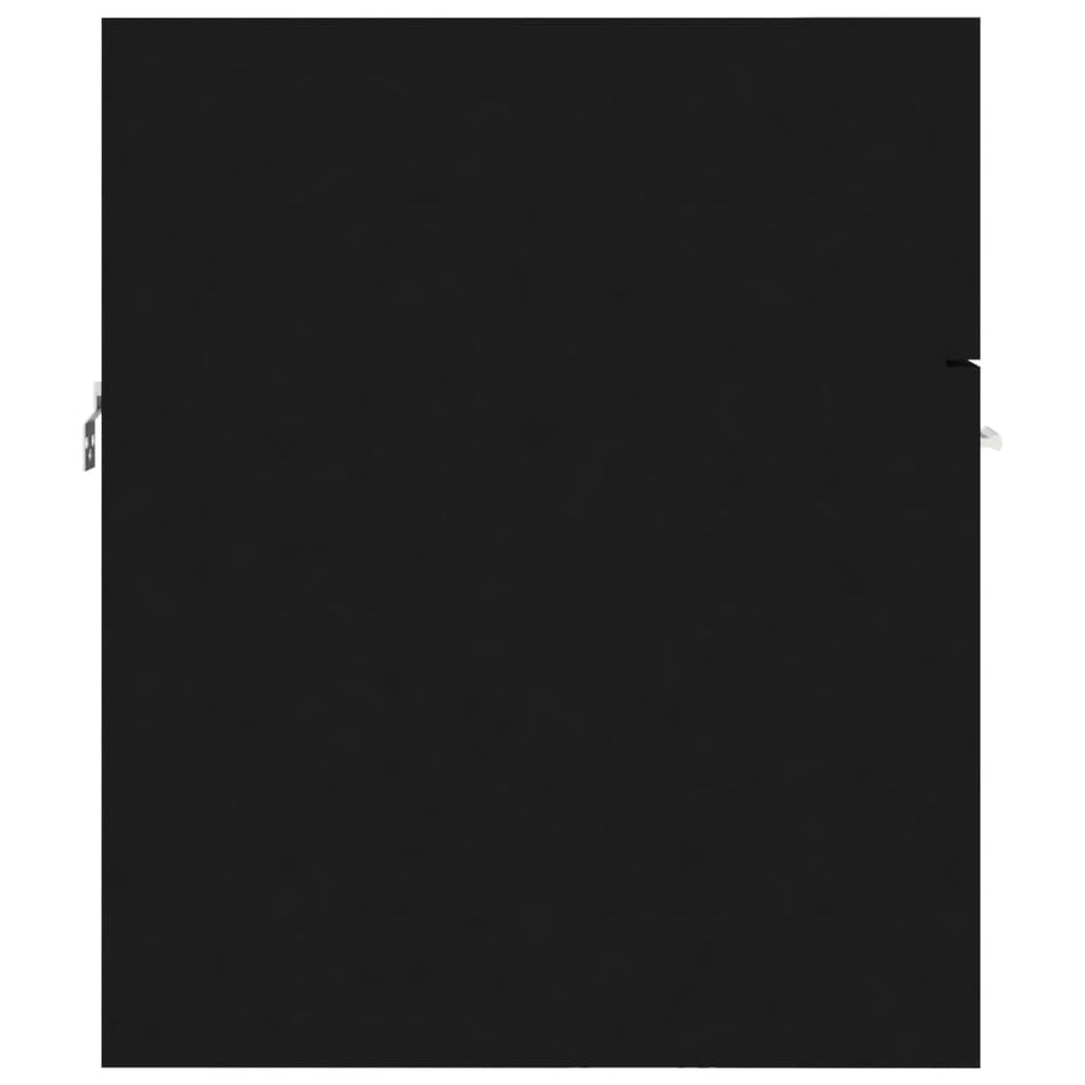 Wastafelkast 41x38,5x46 cm spaanplaat zwart MeubelReus